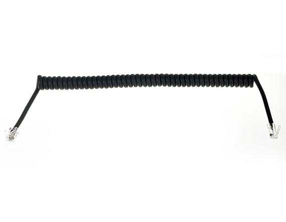 彈簧線4P電話線 用于航空工業(yè)設(shè)備0. 5M 1M 1.5M